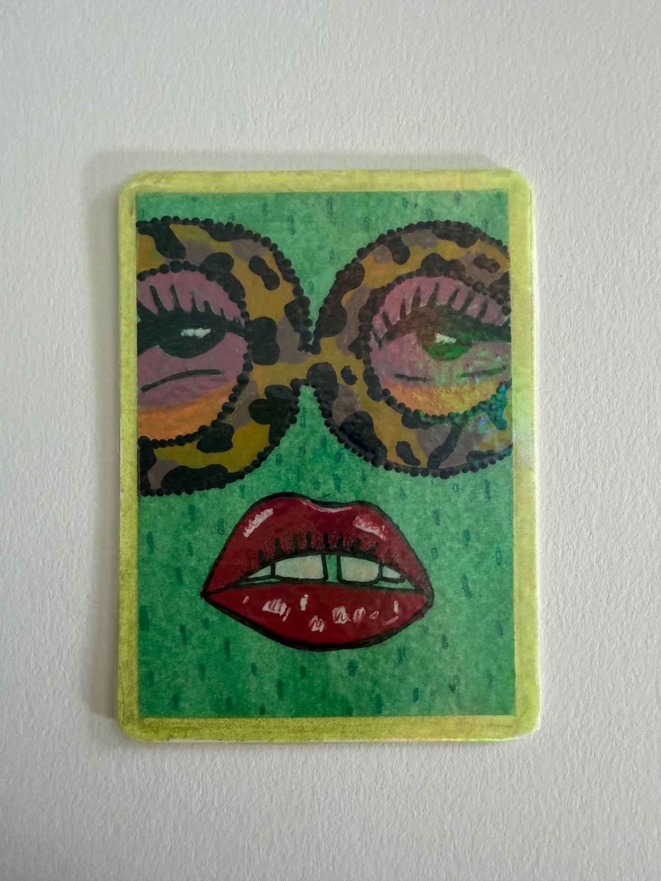 Heavy is the Frame aceo art card