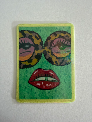 Heavy is the Frame aceo art card thumbnail 1