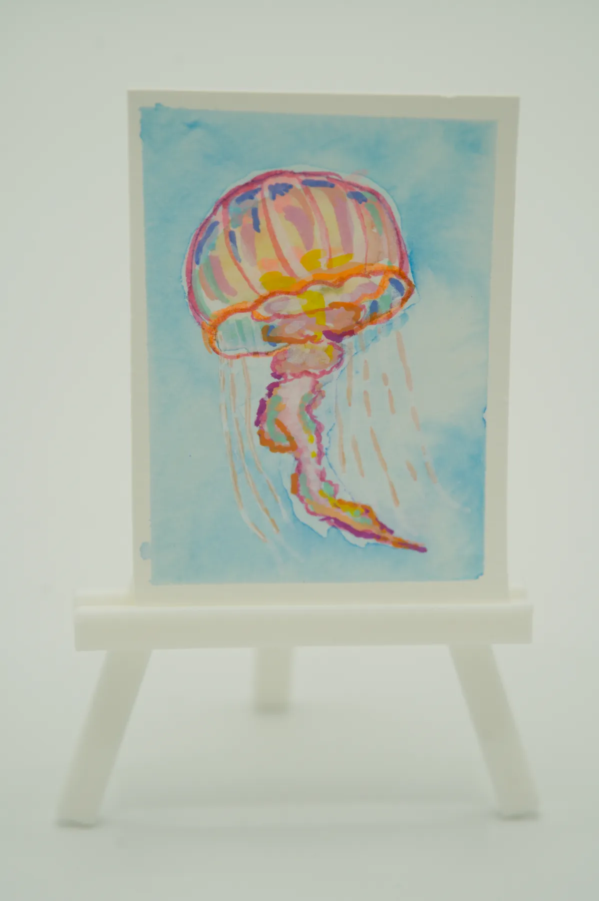 Jellyfish aceo art card