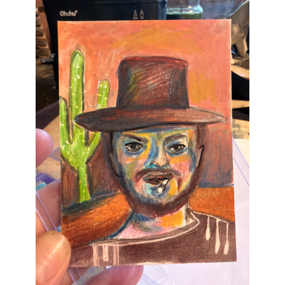 Chuck aceo art card thumbnail 1