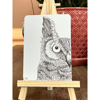 Who? Me? aceo art card thumbnail 2