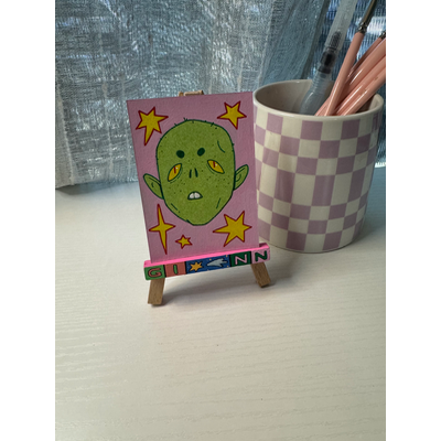 Goober aceo art card thumbnail 3