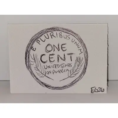 Mini Retreat aceo art card thumbnail 2