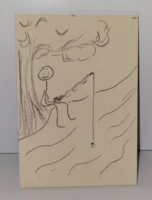 Mini Retreat aceo art card