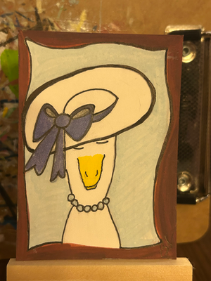 Belinda aceo art card thumbnail 2