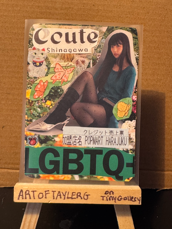 LGBTQ+ aceo art card