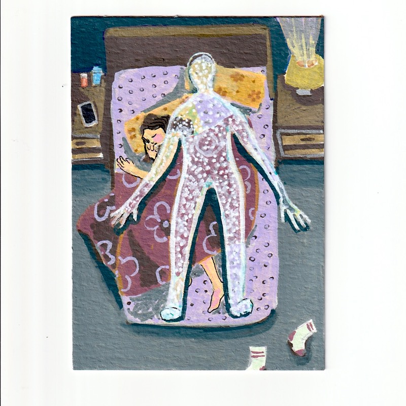 Astral Projection aceo art card
