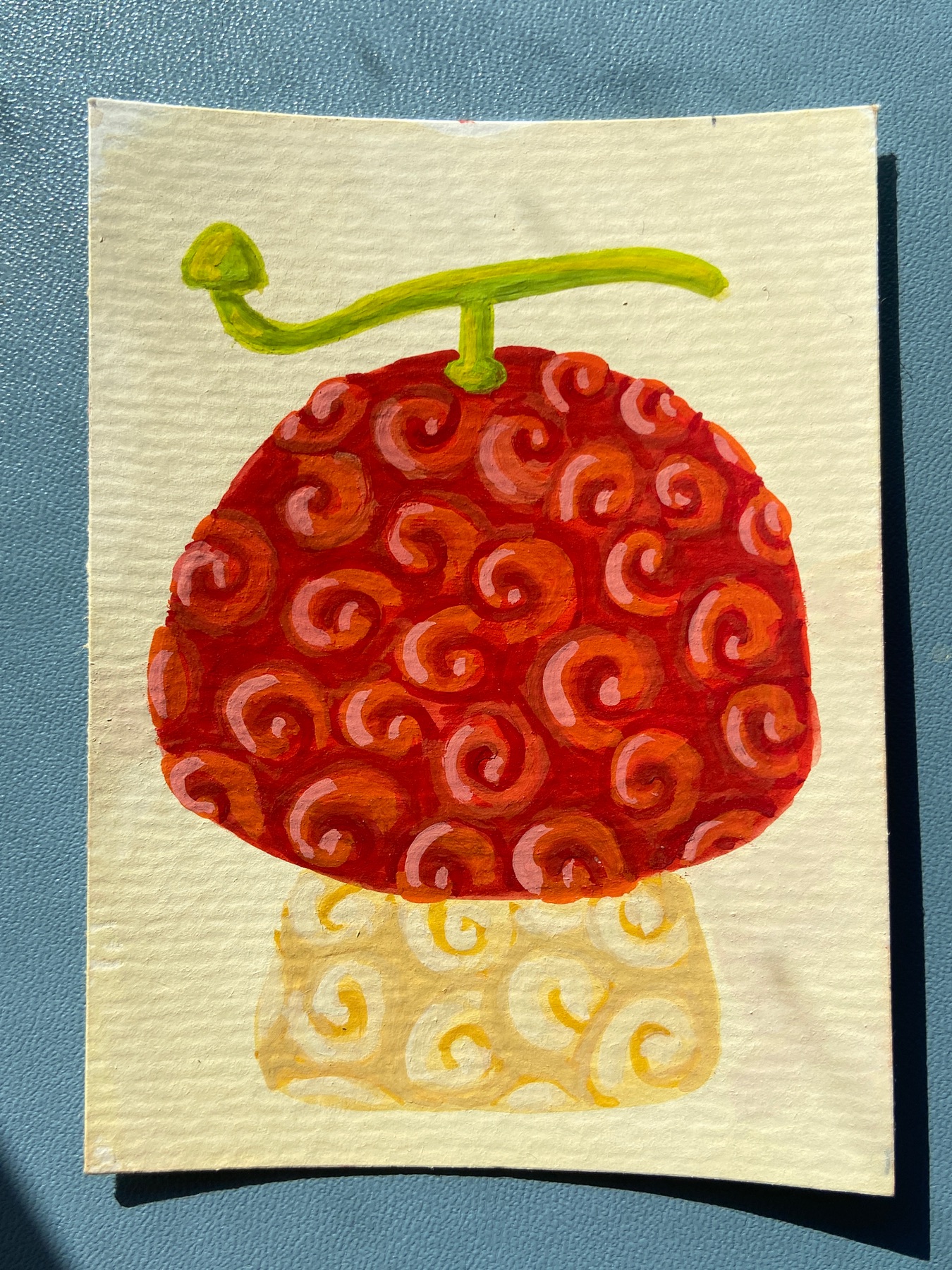 One Piece Chopper’s Devil Fruit aceo art card