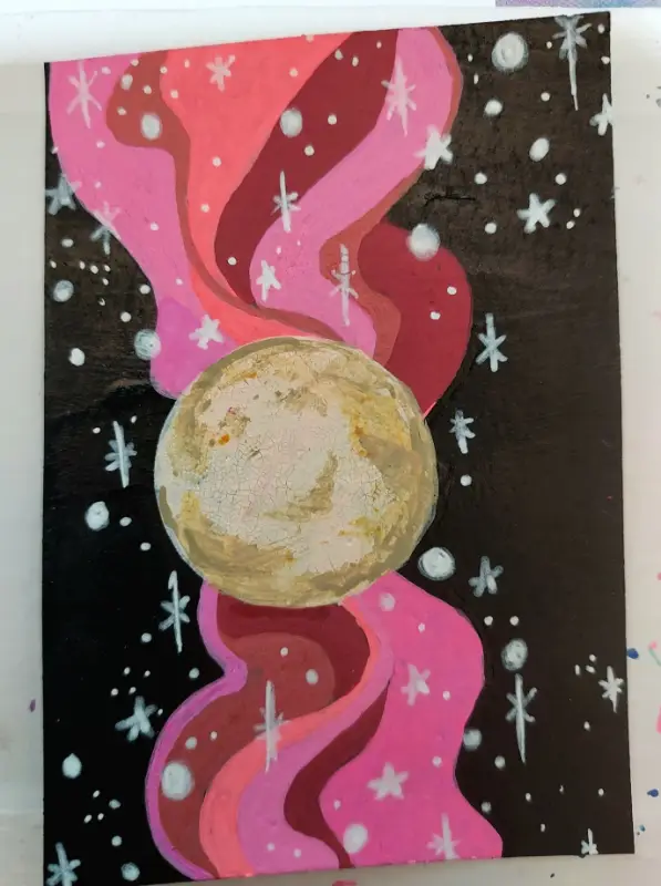 Celestial 1 aceo art card