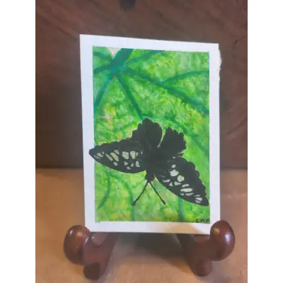 Underside aceo art card thumbnail 1