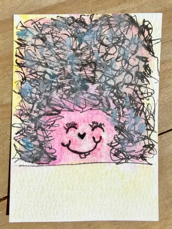 The Floof | Little Weirdos Collection aceo art card