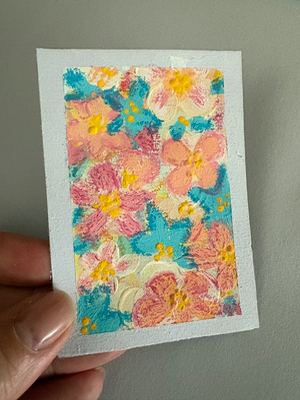 Summer Afternoon (2 of 4) aceo art card thumbnail 2
