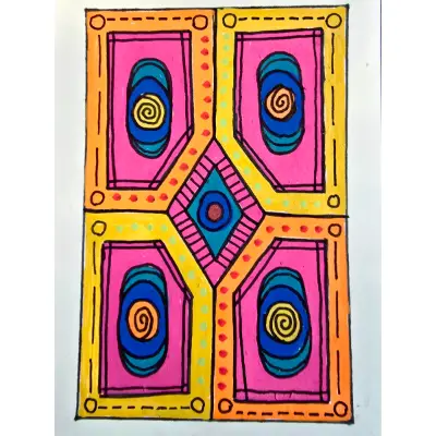 Mmm...door? aceo art card thumbnail 2