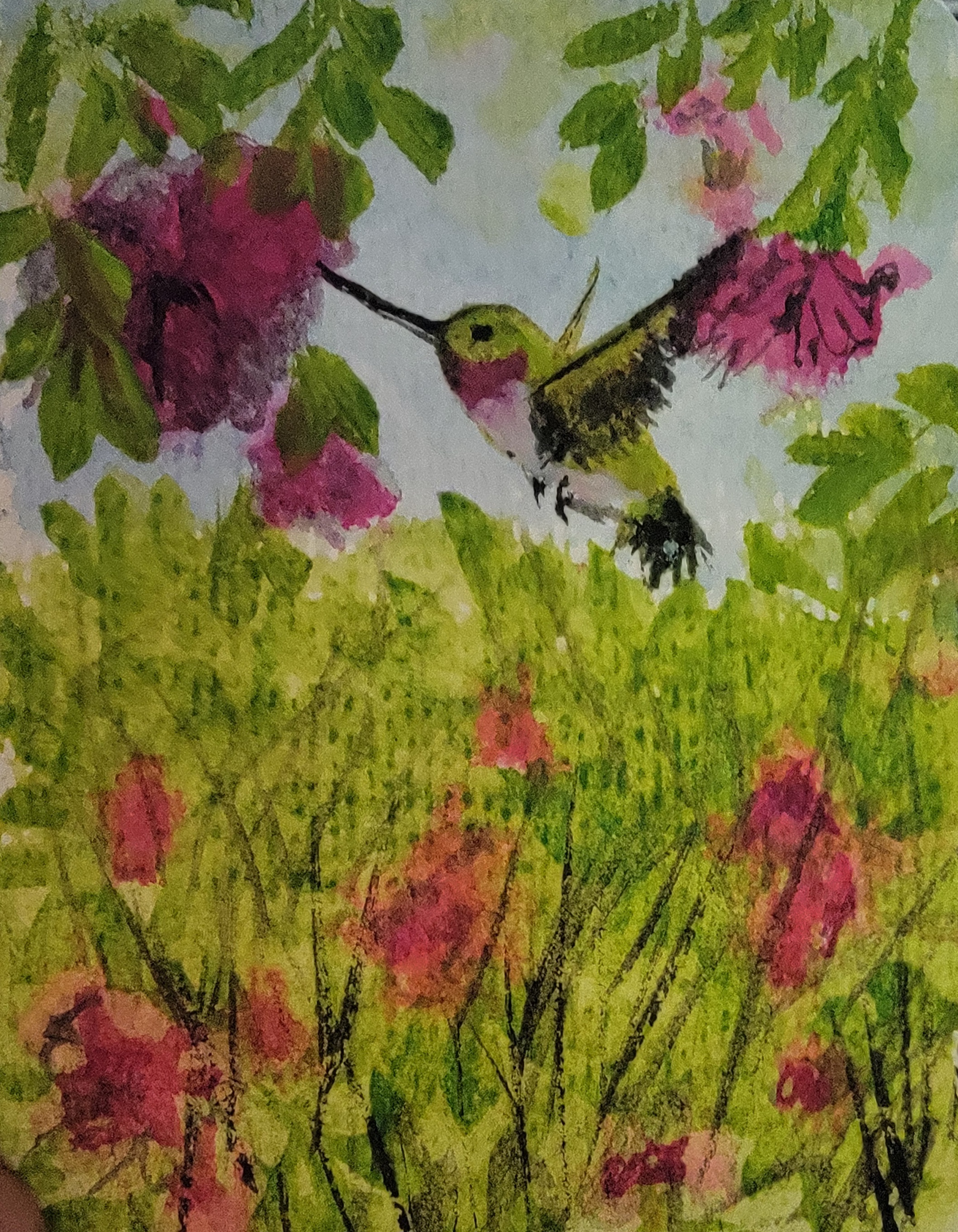 Little Jewel aceo art card