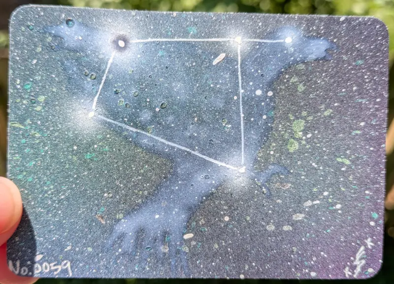 Corvus aceo art card