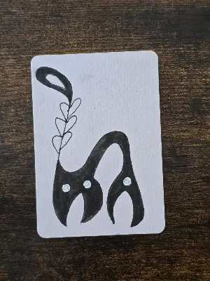 Wiggly George aceo art card thumbnail 1