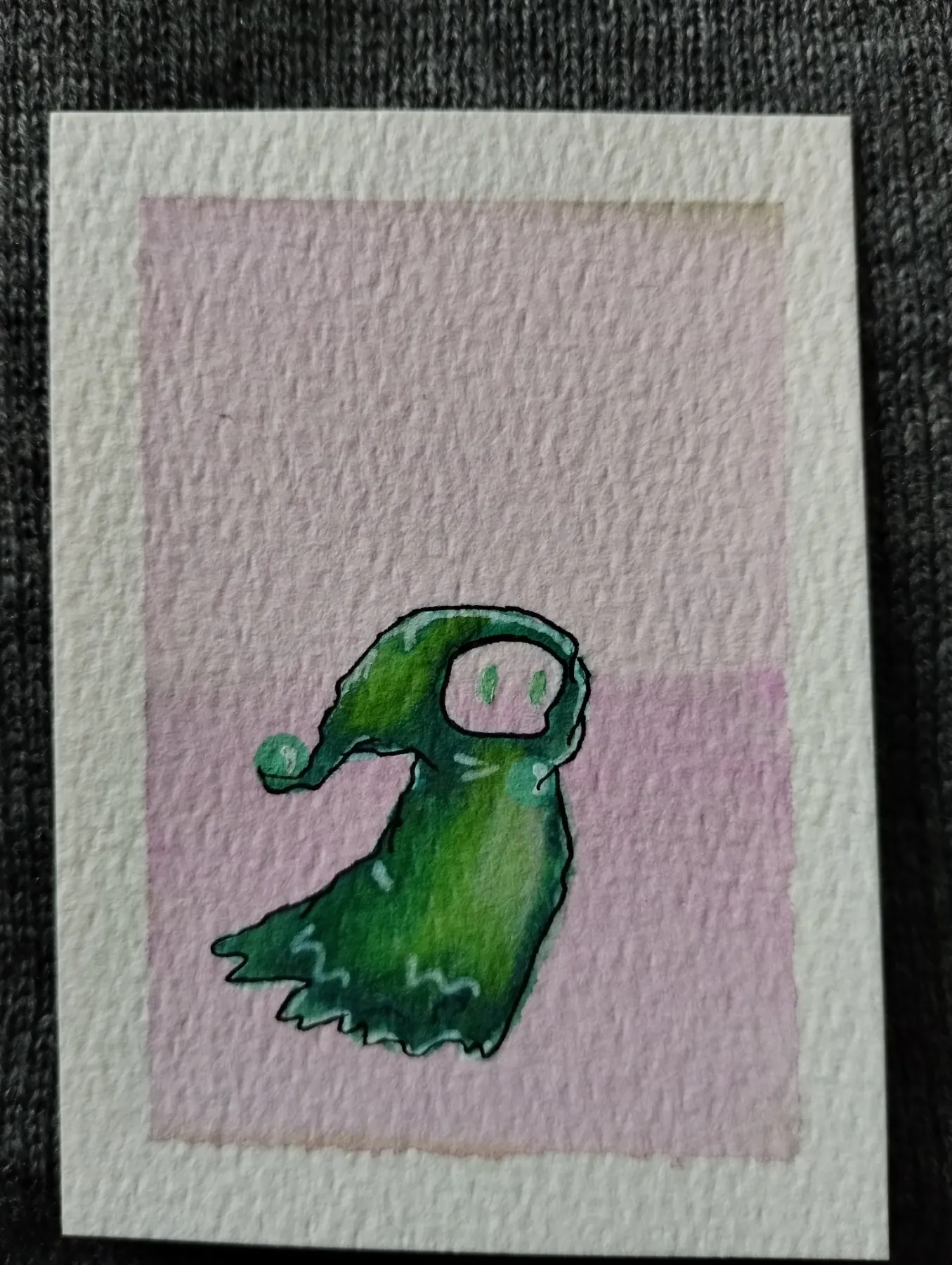 Almost aceo art card
