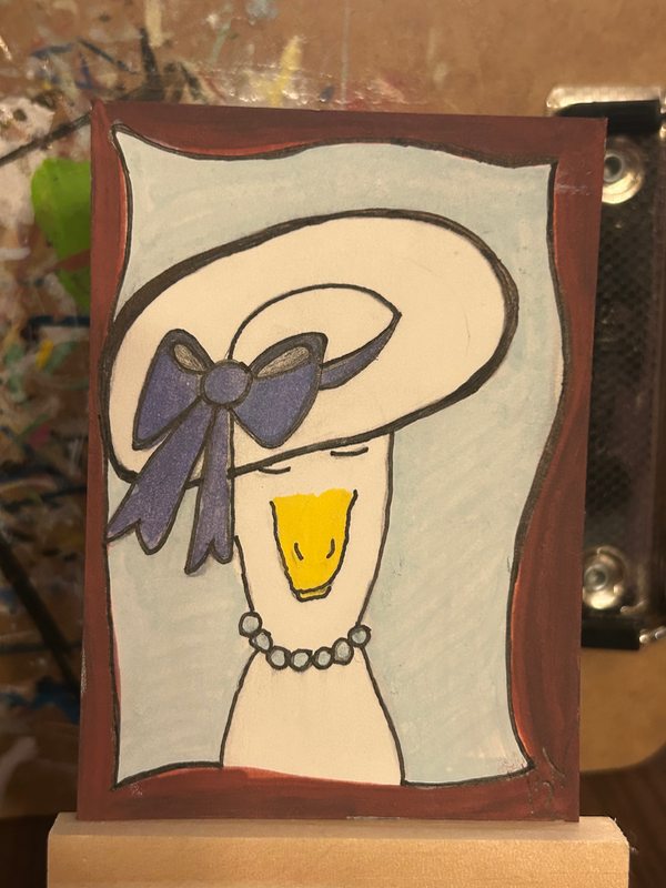 Belinda aceo art card