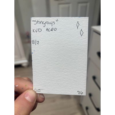 Stingrays aceo art card thumbnail 2