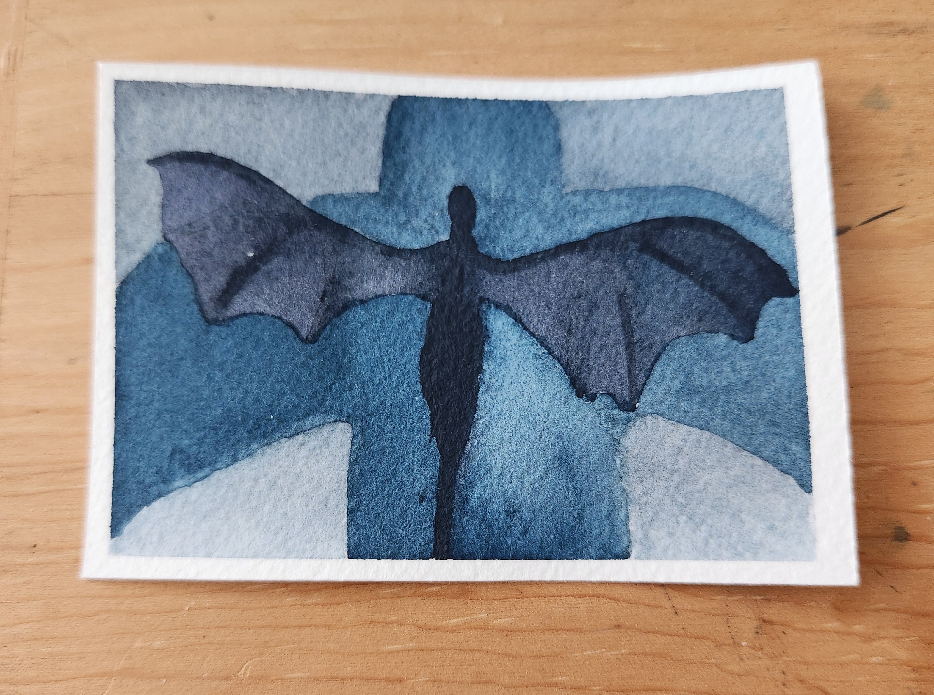 Dragon War aceo art card