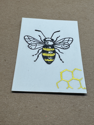 Honeycomb Landing aceo art card thumbnail 4