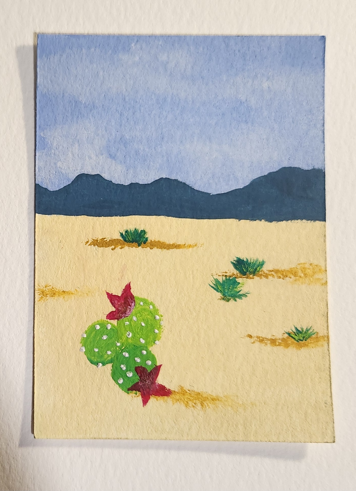 Desert Sands aceo art card