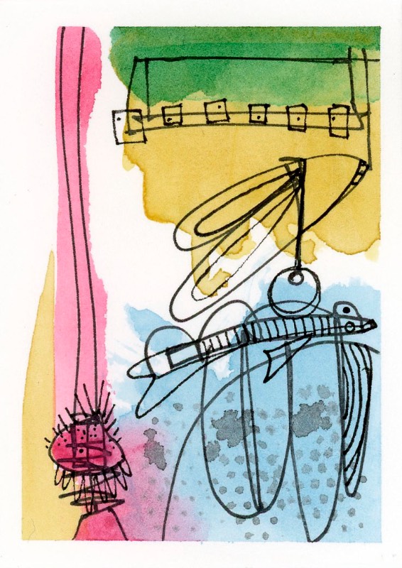 Show aceo art card