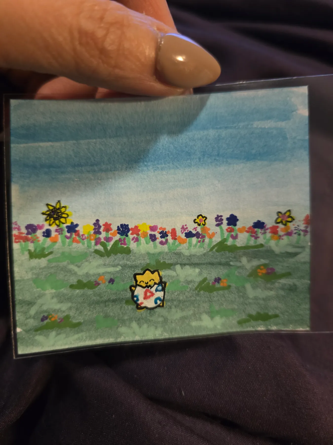 To Be Just Togepi aceo art card