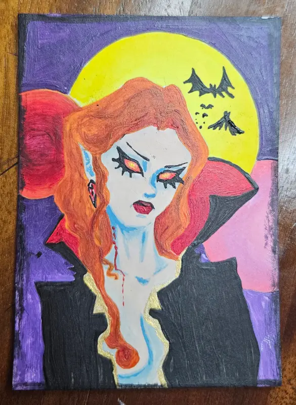 Bite Me aceo art card