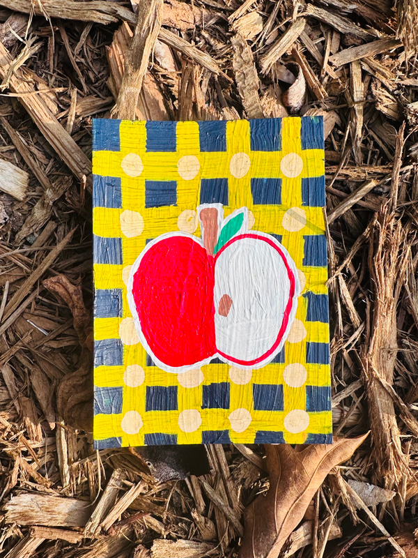 Snowapple aceo art card