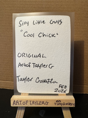 BUNDLE Ooky Spooky aceo art card thumbnail 2