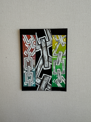 Chain’d #1 aceo art card thumbnail 2
