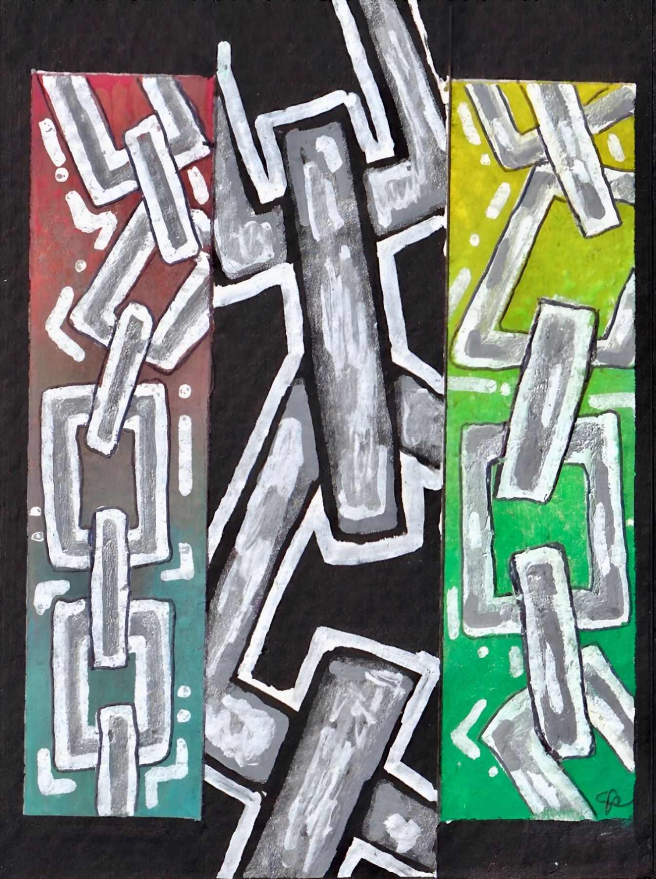 Chain’d #1 aceo art card