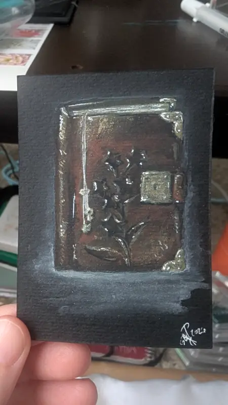 The Poisoner's Handbook aceo art card