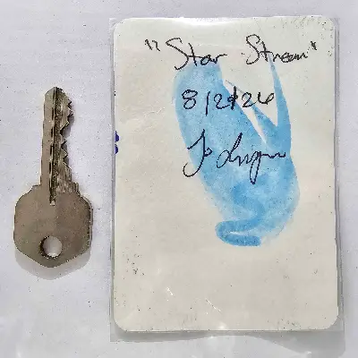 Star Stream aceo art card thumbnail 3