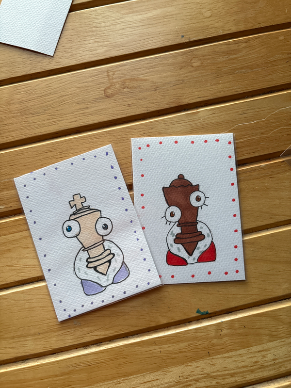 It’s you ❤️ aceo art card