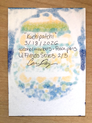 Kuchipatchi aceo art card thumbnail 2