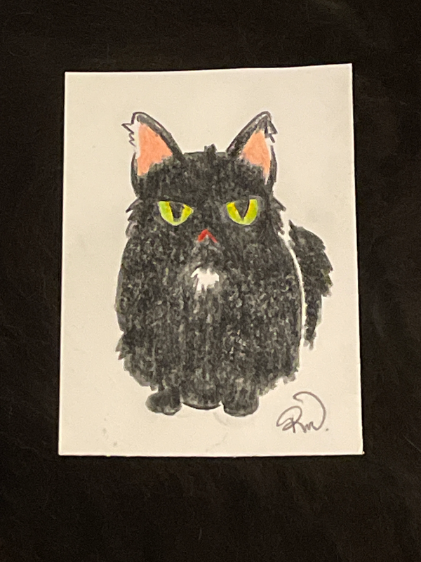 Eros: Dorito aceo art card