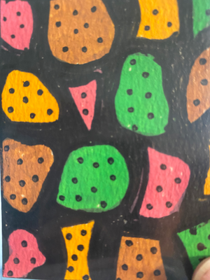 Dotty Day aceo art card thumbnail 2