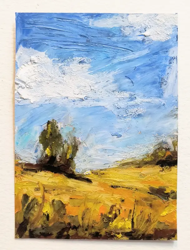 Grasslands pt 3 aceo art card