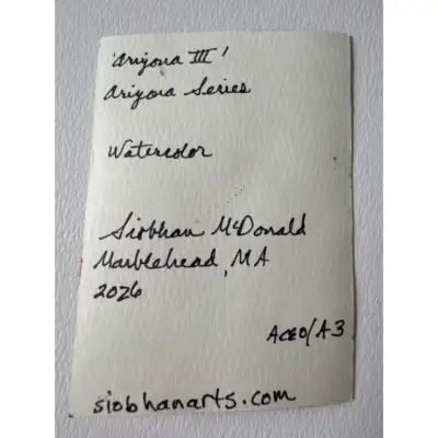 Arizona III aceo art card thumbnail 2