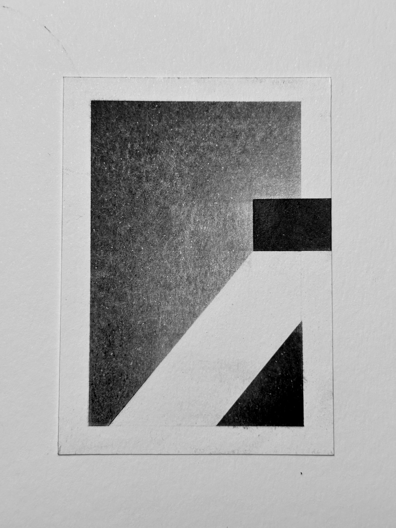 Study in Angles (2/5) aceo art card