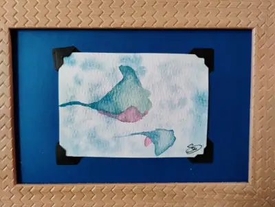 Graceful Journey aceo art card thumbnail 2