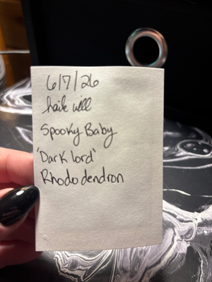 Spooky Baby: Rhododendron aceo art card thumbnail 3