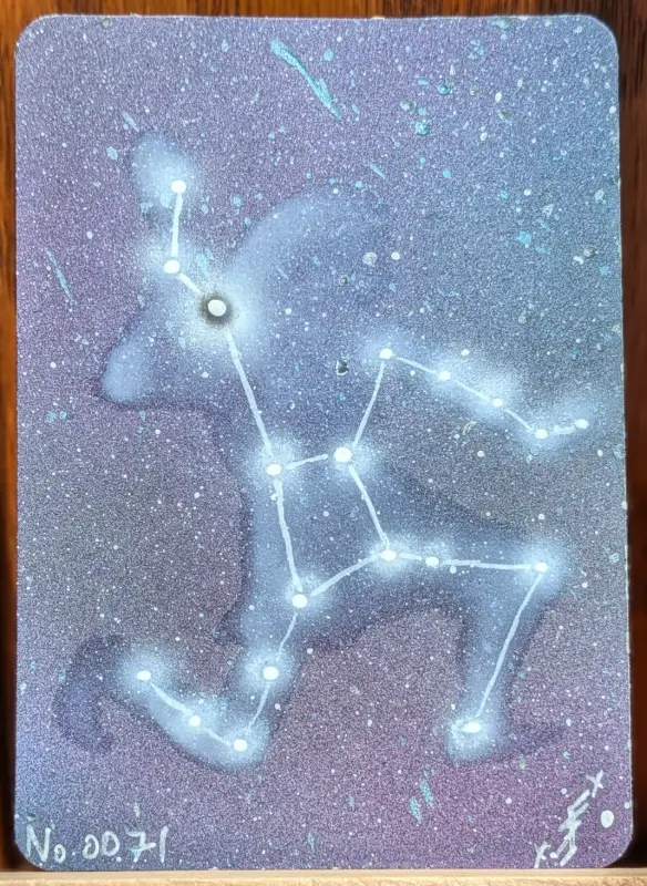 Hercules aceo art card