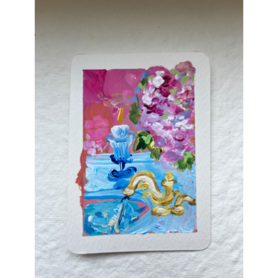 Glamour magic 1 aceo art card thumbnail 1