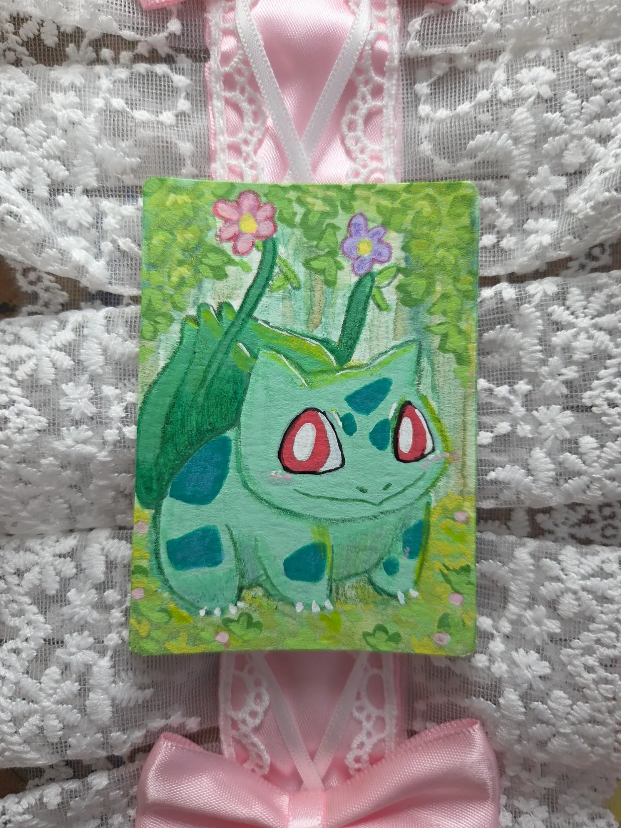 I Choose You, Bulbasaur! aceo art card