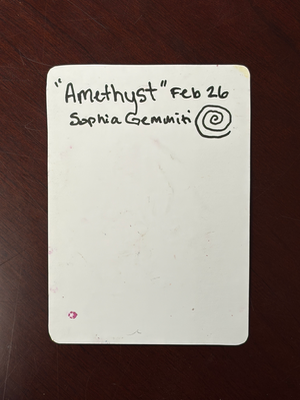 Amethyst aceo art card thumbnail 2