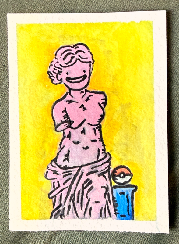 Venus de Ditto aceo art card