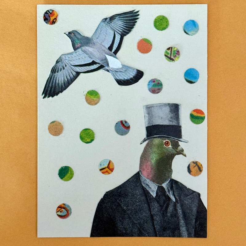 Upward Mobility aceo art card